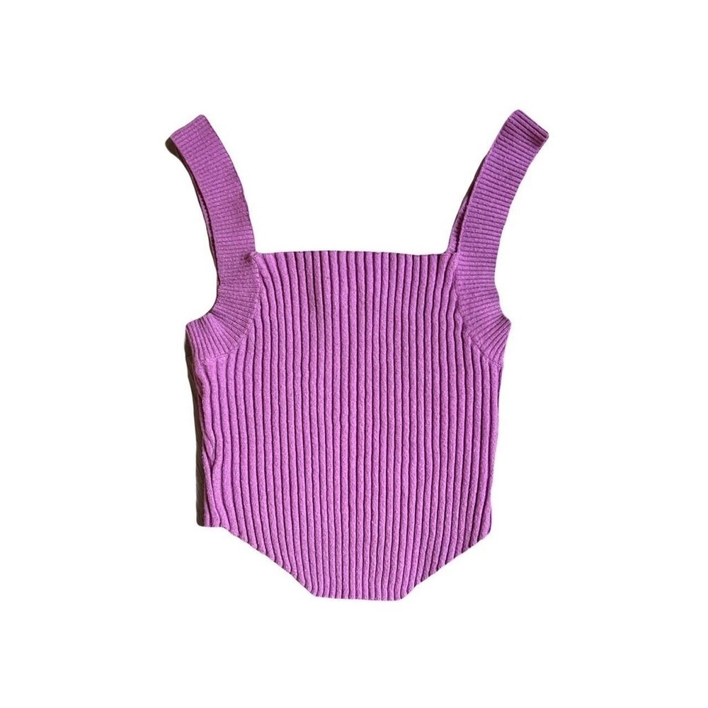 Kendall and Kylie ribbed tank top